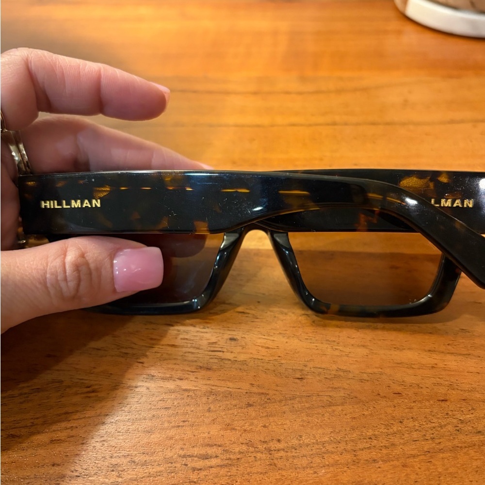 $2032 Hillman Eyewear Tortoise Shell Square Sunglasses GUC - Picture 6 of 8